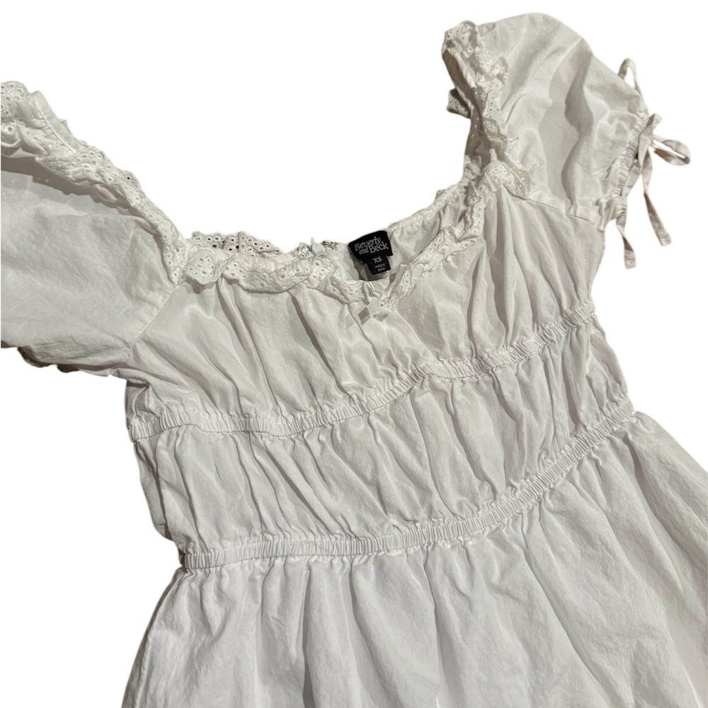 Pac Sun white baby doll dress